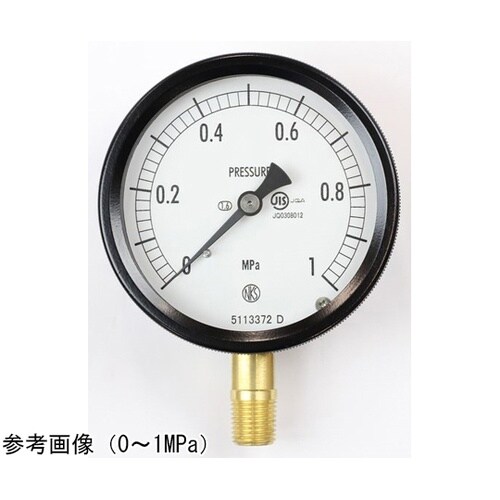 密閉型圧力計(75Φ) 立形A枠 6MP