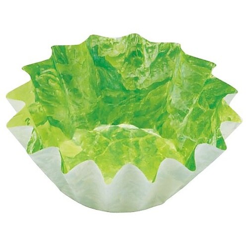 ベジカップ レタス柄(500枚入)ひまわ