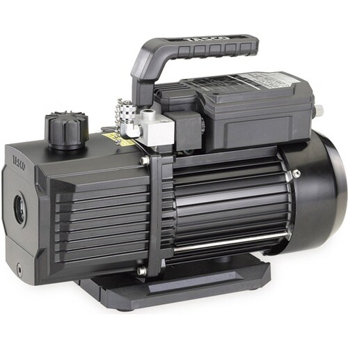 オイル逆流防止弁付高性能ツーステージ真空