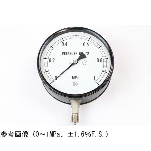 密閉型圧力計(150Φ) 立形A枠 1.