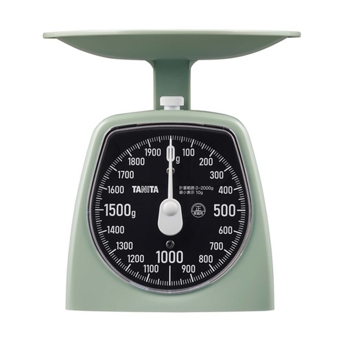 アナログクッキングスケール セージグリー