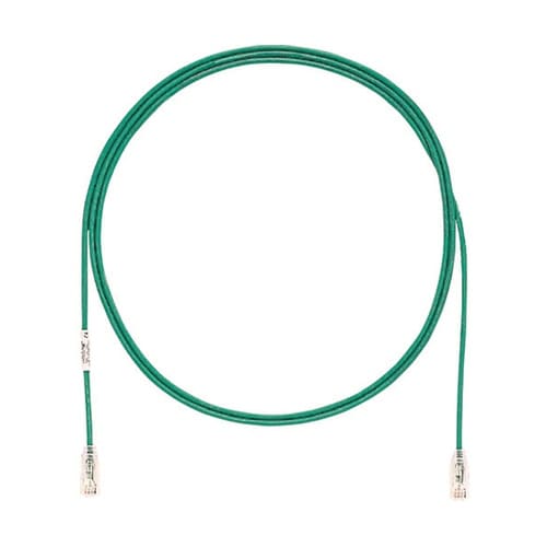 カテゴリ6細径パッチコード 0.5m 緑