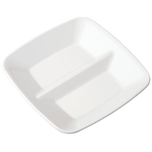 ペアスクエアプレート 白 SS−170−