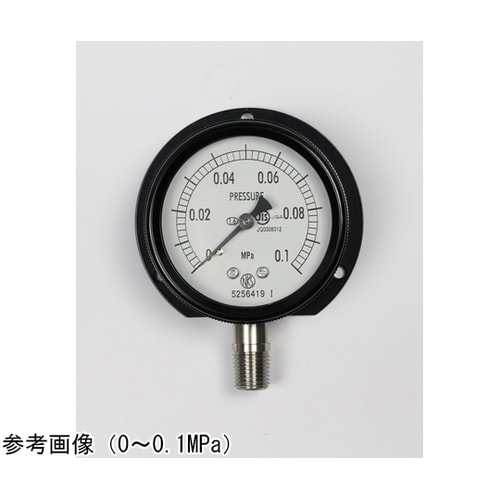 密閉型圧力計(60Φ) 立形B枠 0.1