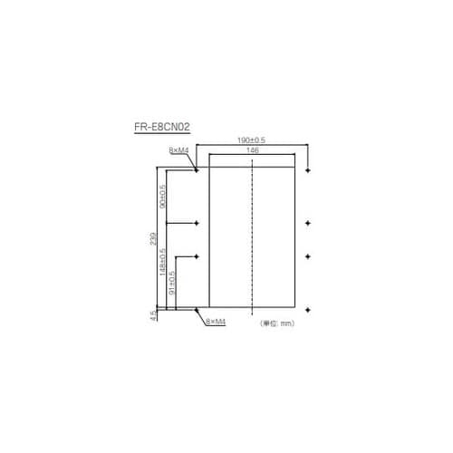 インバータ FR−E8CN02