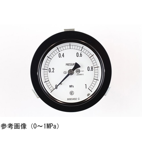 普通形圧力計(Φ75) 埋込形D枠(取付