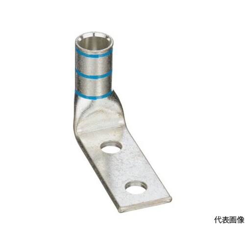 銅製圧縮端子 2穴 電線サイズ AWG6