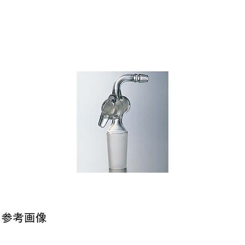 排気管曲管(PTFEコック)24/40透