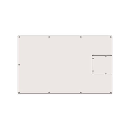 配線穴付ノーマル天板 W463×H1.8