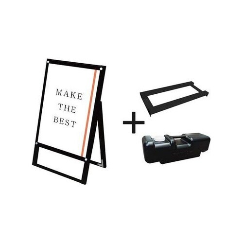 ブラックポスター用スタンド看板 B2片面