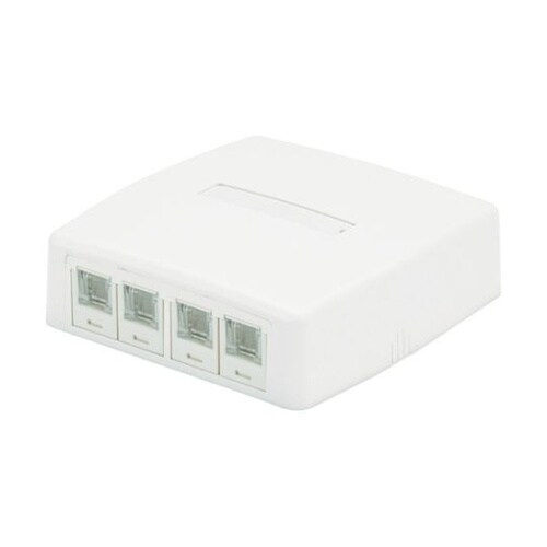 CAT5Eスプリングシャッター付きローゼ