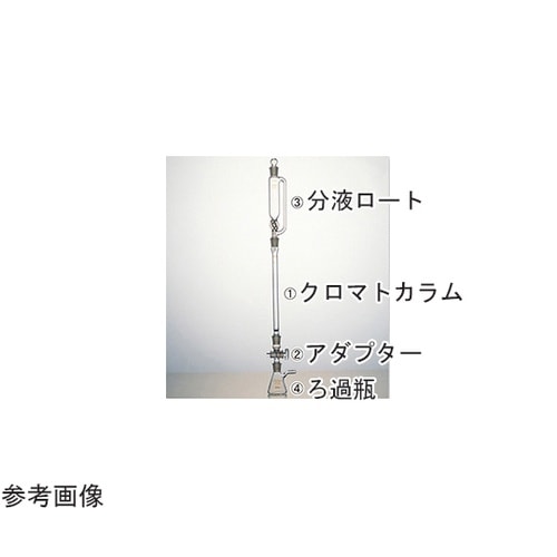 セミ・ミクロクロマトグラフ装置用ろ過瓶
