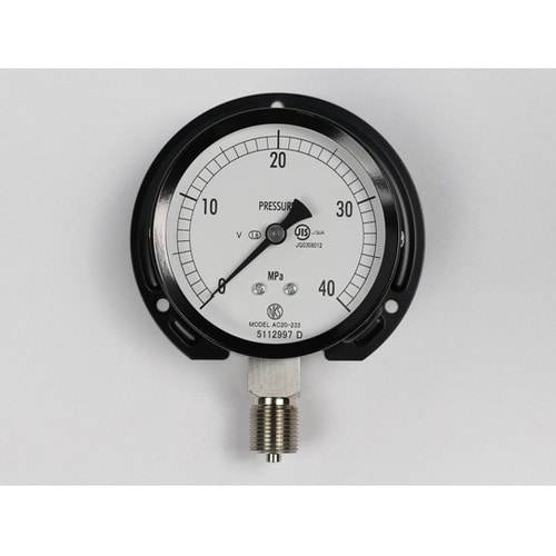 普通形圧力計(Φ75) 立形B枠 耐振用