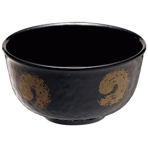 うどん丼 大 瀬音(せおと)黒 MD−6