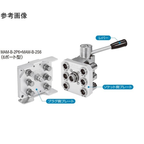 マルチカプラMAM−B型(ソケット)8ポ
