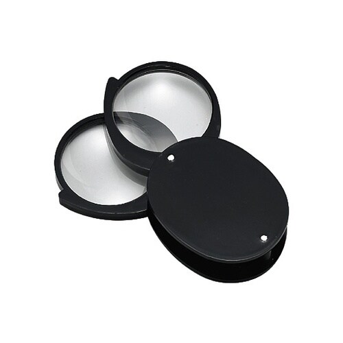 L−46L ルーペ ガラスレンズ4倍2枚