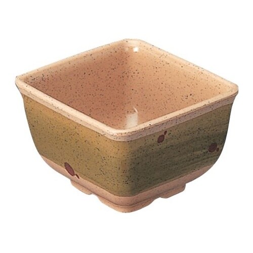 角小鉢 萌黄 茶色 YD−65−MK