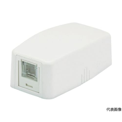 CAT6スプリングシャッター付きローゼッ