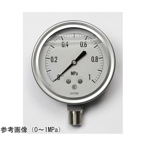 グリセリン入圧力計(100Φ) 100M