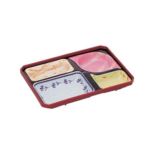 旬彩副食容器 小 本体(マロン)蓋(マロ