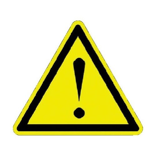 PESWC9Y ISO警告ラベル危険地域