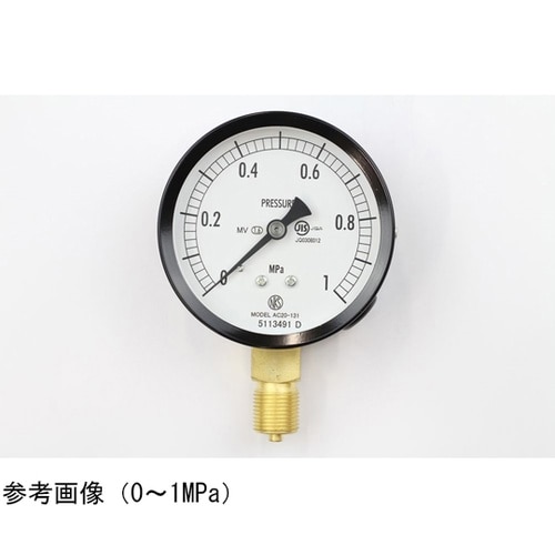 普通形圧力計(Φ75) 立形A枠 蒸気・