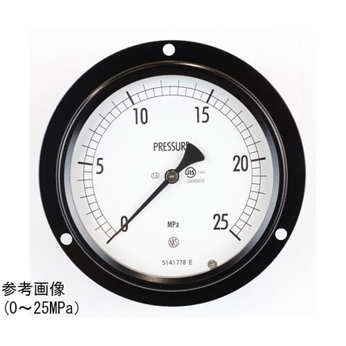 密閉型圧力計(100Φ) 埋込形D枠(取