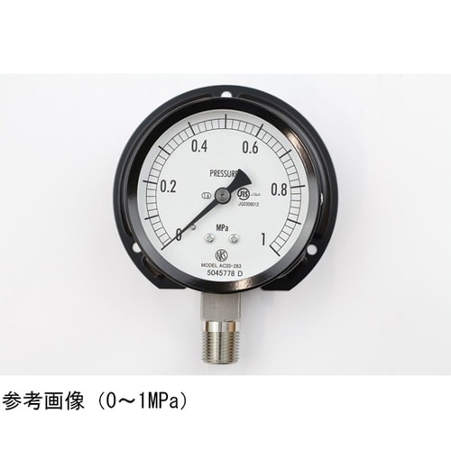 普通形圧力計(Φ75) 立形B枠 1MP