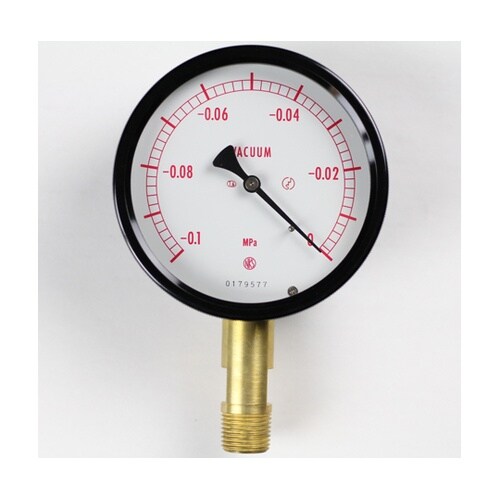 密閉型圧力計(100Φ) 真空計(負圧計