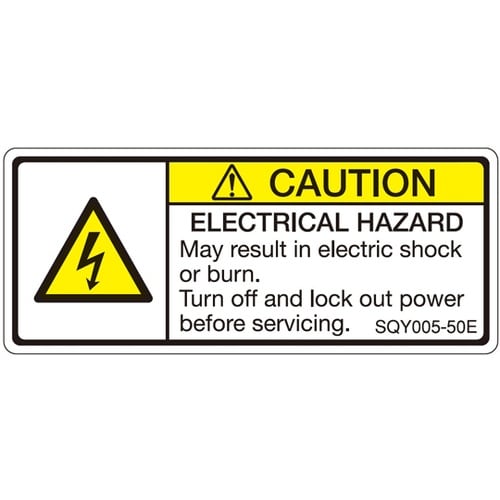 ISO規格準拠ラベル ELECTRICA