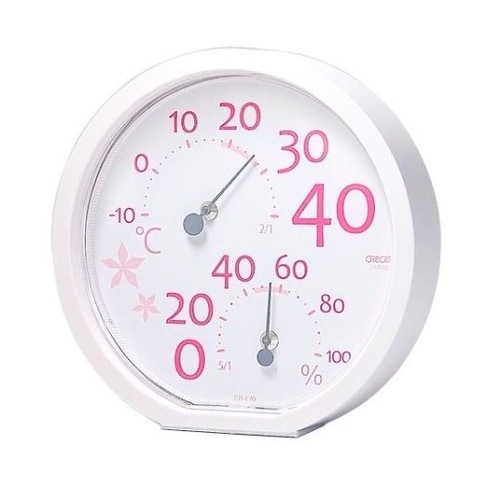 温湿度計 Sana(サナ) 日本製 CR