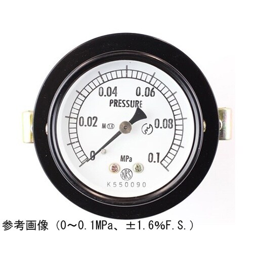 普通形圧力計(Φ60) 埋込形D枠(取付
