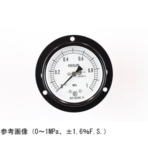 普通形圧力計(Φ60) 埋込形D枠(取付