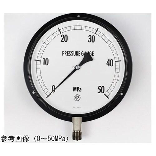 普通形圧力計(Φ200) 立形B枠 70