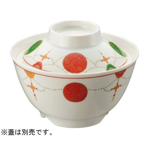 飯碗 中(身)ようらく彩(いろどり) Y