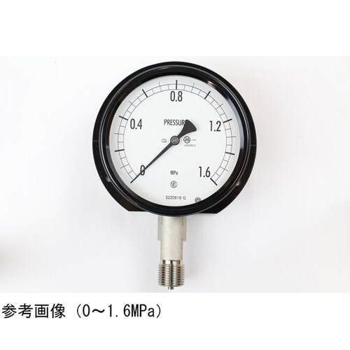 密閉型圧力計(100Φ) 立形B枠 −0