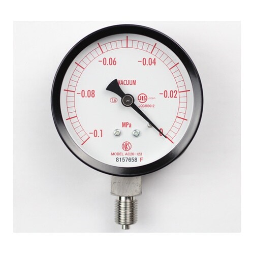 普通形圧力計(Φ75) 真空計(負圧計)