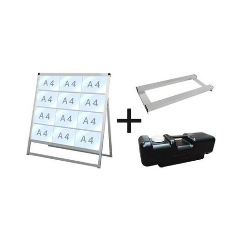 バリウスカードケーススタンド看板 A4横