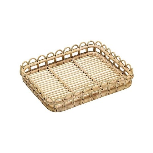 籐 芯盛かご 角長 16−771