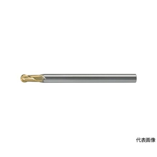 超硬エンドミル ボール R0.75×刃長