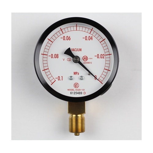 普通形圧力計(Φ75) 真空計(負圧計)