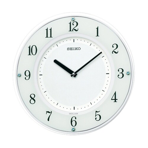 ソーラー電波掛時計 φ315×36mm