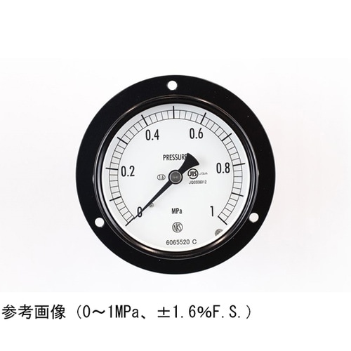 普通形圧力計(Φ75) 埋込形D枠(取付