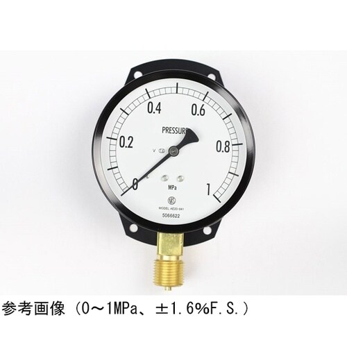 普通形圧力計(Φ100) 立形C枠 耐振