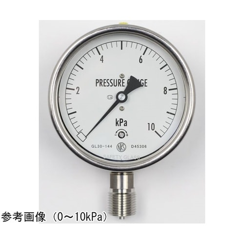 ステンレスケース微圧計(100Φ) 4k