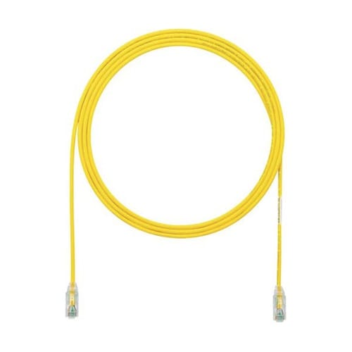 カテゴリ6細径パッチコード 0.5m 黄