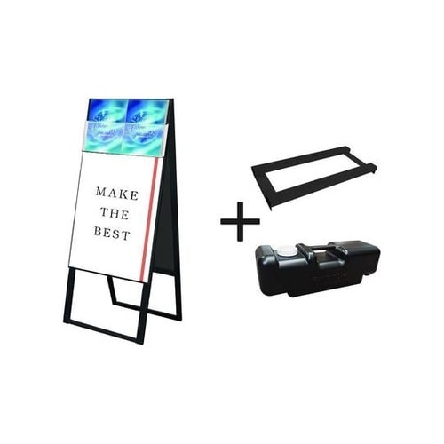 ブラックカタログケーススタンド看板 Dタ