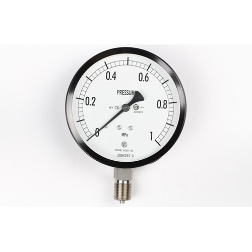 普通形圧力計(Φ100) 立形A枠 耐熱