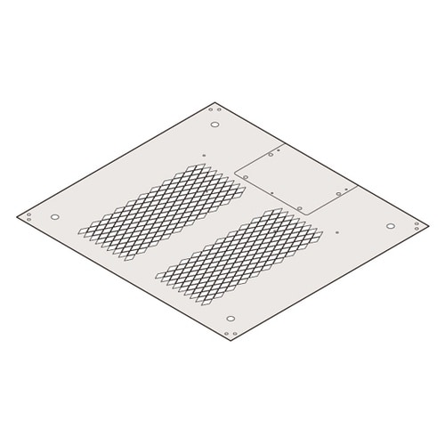 トッププレート 配線穴付ベンチレーション