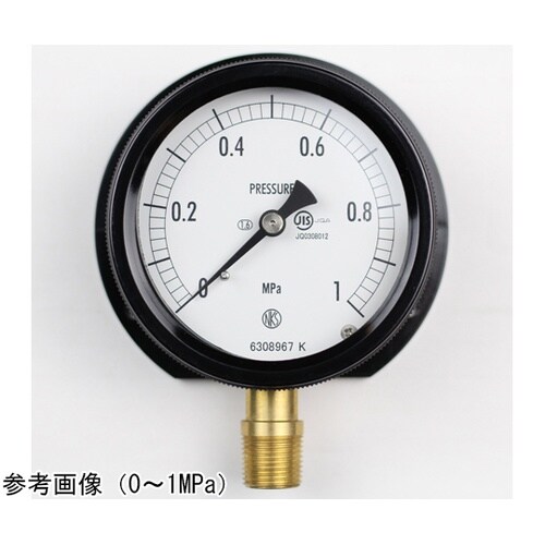 密閉型圧力計(75Φ) 立形B枠 0.6